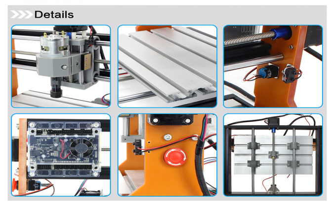 3018 Pro Router Máquina de grabado CNC con interruptores de límite y parada de emergencia 1