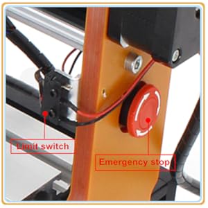 3018 Pro Router Máquina de grabado CNC con interruptores de límite y parada de emergencia 3