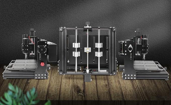 Trituradora de metal 3020 m&aacute;s fresadora CNC 500W 3 Ejes GRBL 1